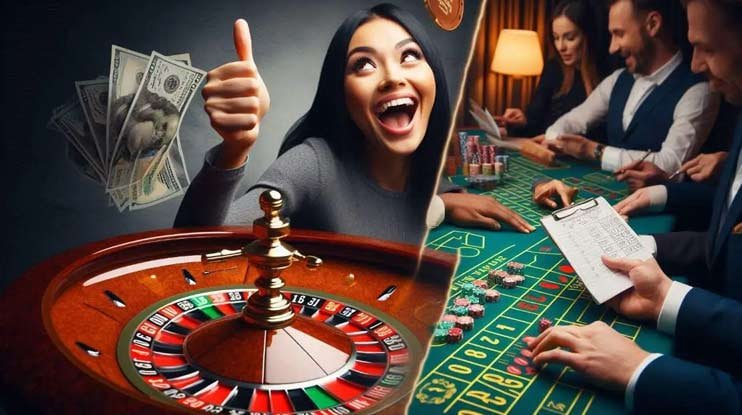 Player browsing 747 live slot game categories on a smartphone